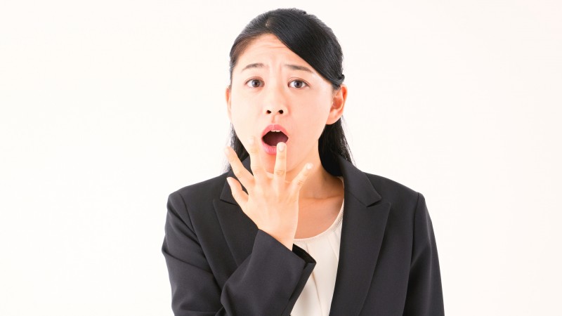 緊張しすぎて口がクサイ…なんで？他になるときは？