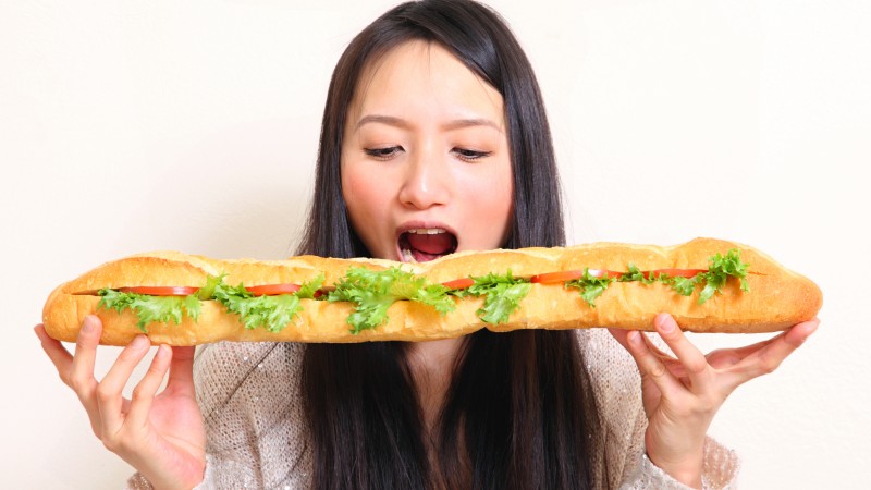 スゴイ細いのにめちゃめちゃ食べる人、身体がどこか悪い？
